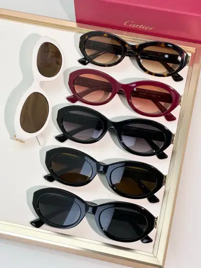 Cartier Alternative Oval Sunglasses in