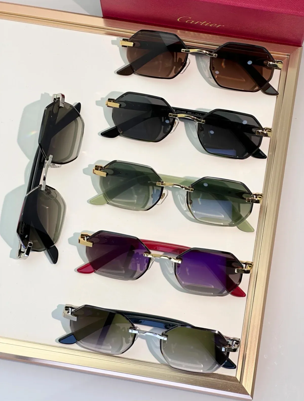 Cartier Alternative Metal Sunglasses in 