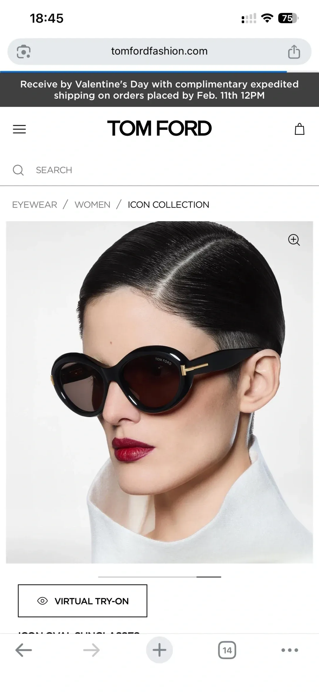 Tom Ford Alternative Square Sunglasses in 
