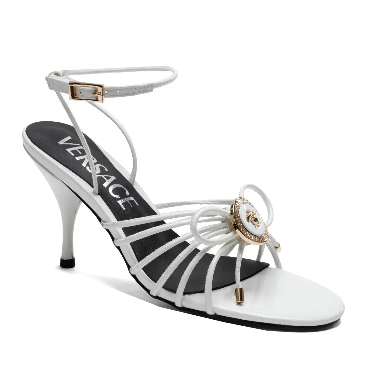 Versace Alternative Bow Heel Sandals in 