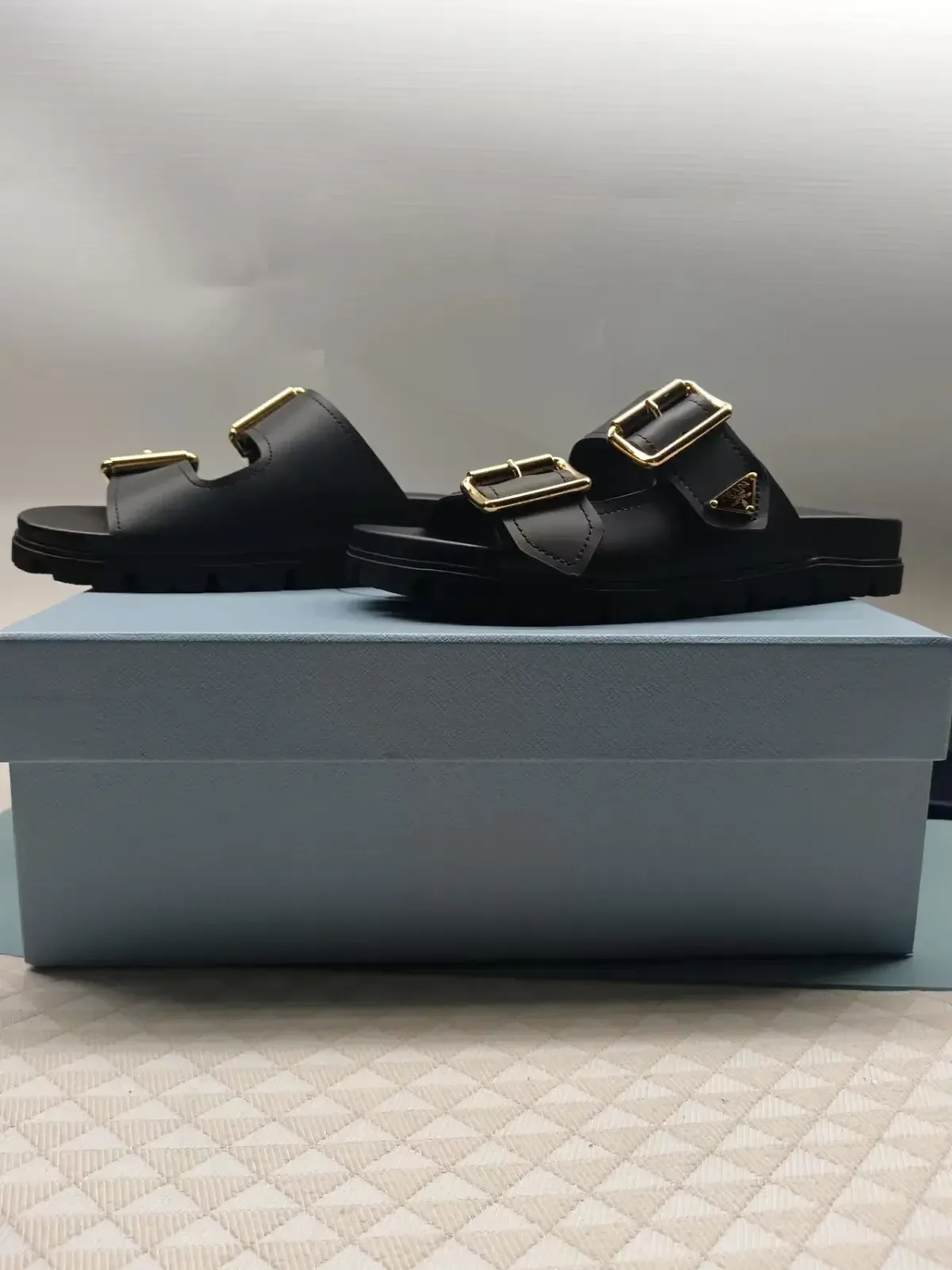 Prada Alternative Leather Sneakers in 