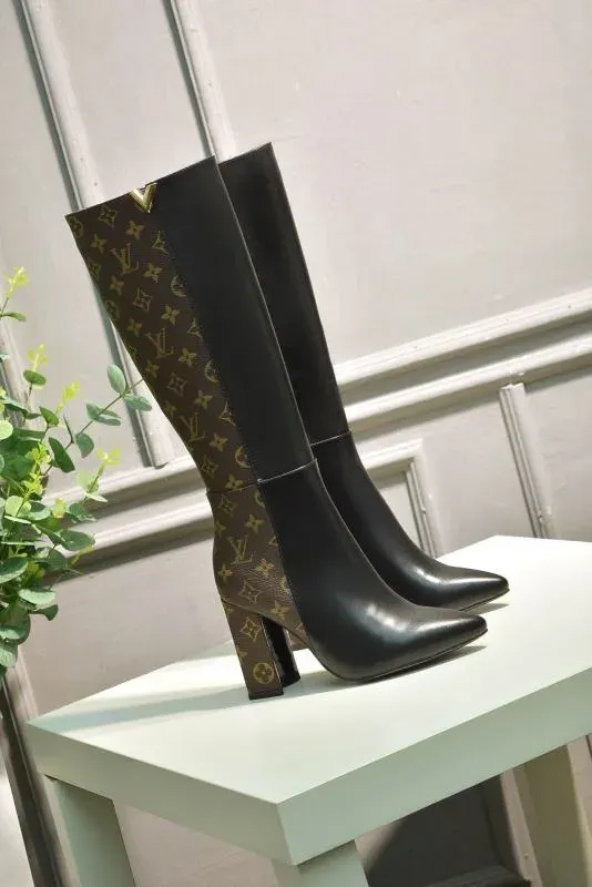 Louis Vuitton Alternative Floral Panel Boots in 