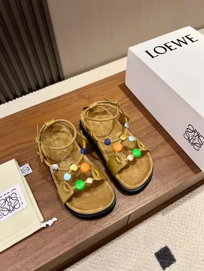 Loewe Alternative Candy Platform Sandals in ფერადი