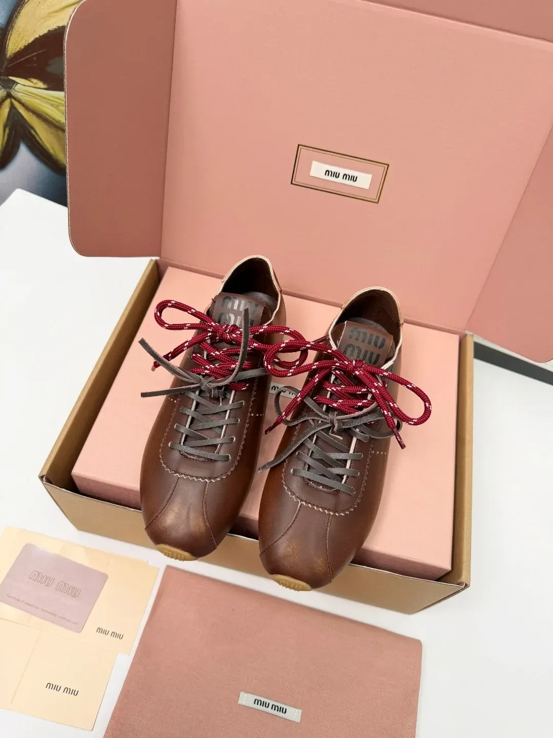 Miu Miu Alternative Satin Ballet Flats in 