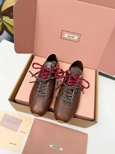 Miu Miu Alternative Satin Ballet Flats in