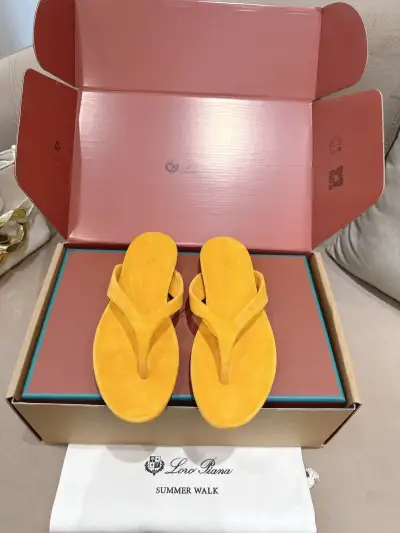 Loro Piana Alternative Suede Sandals in
