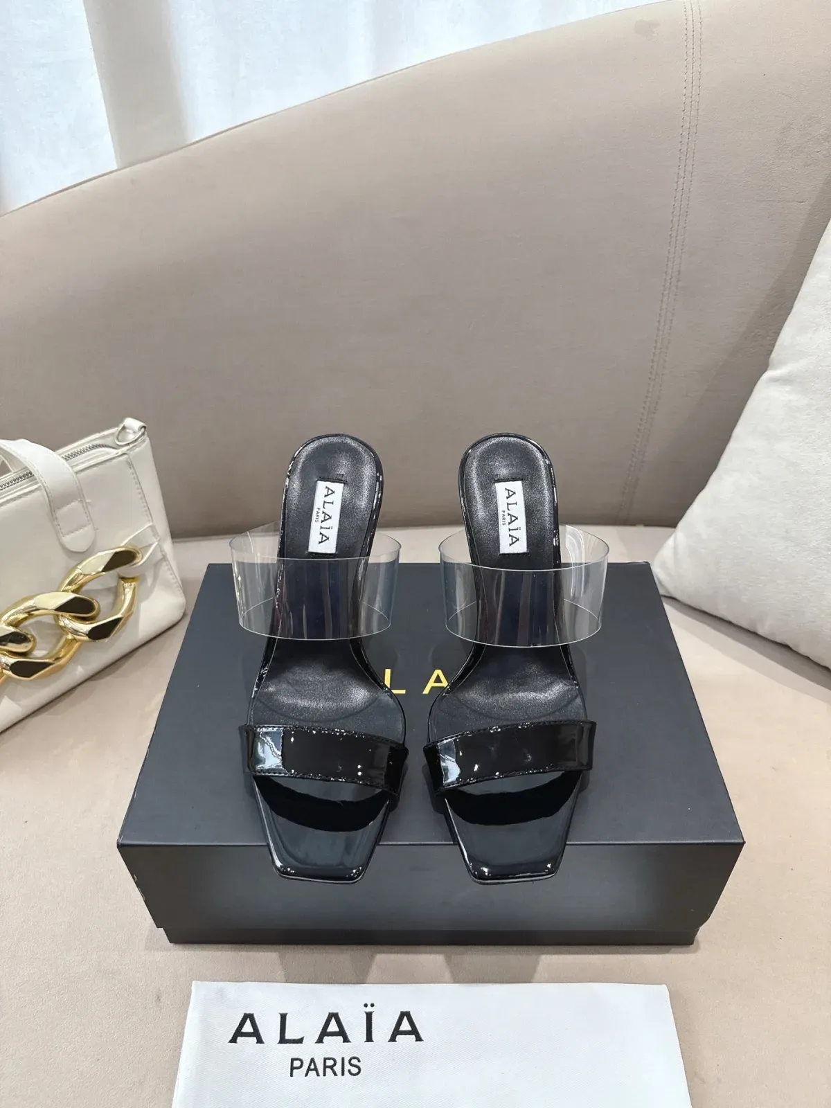 Alaïa Alternative Wedge Sandals in 