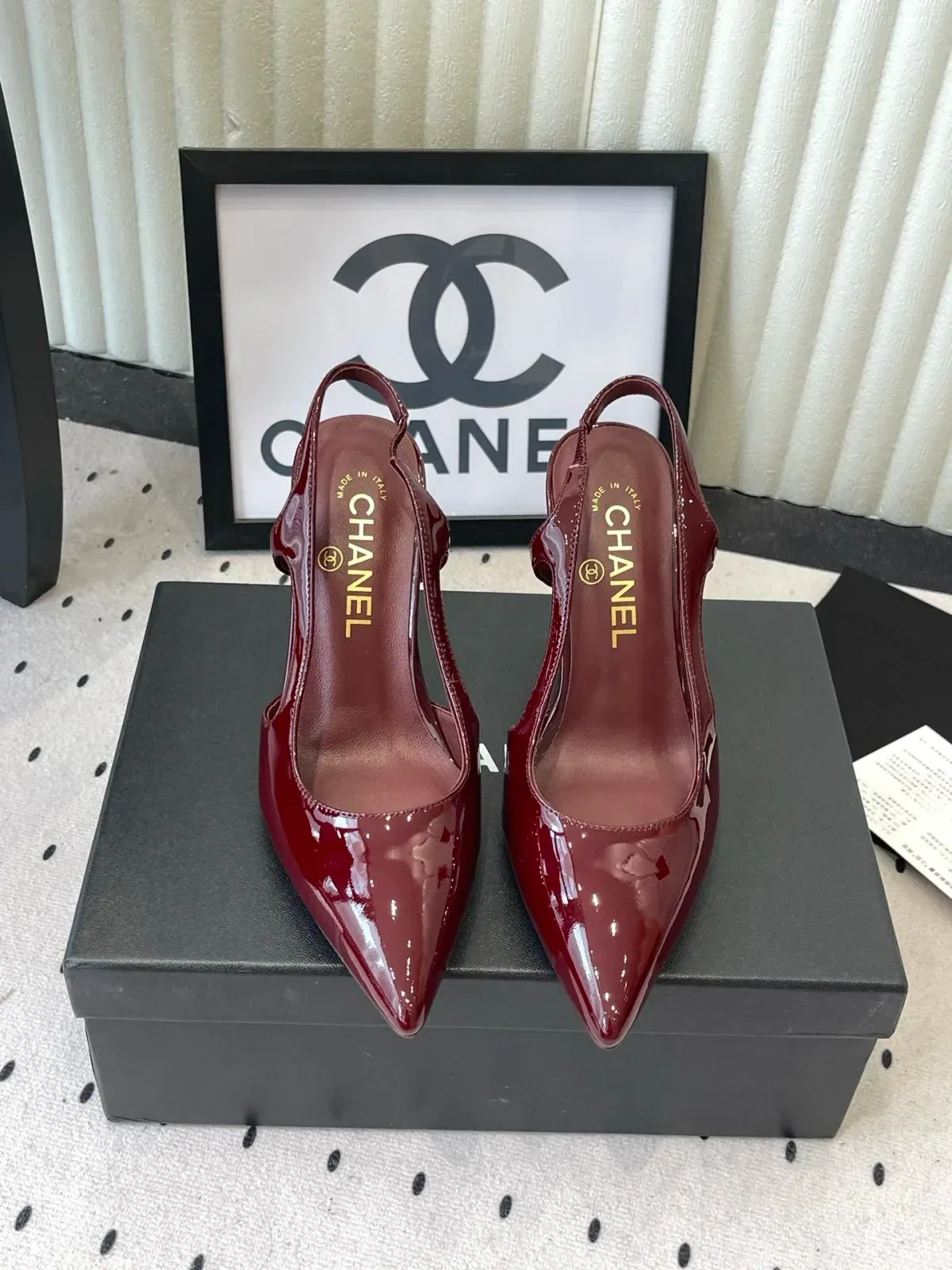 Chanel Alternative Open Back Sandals in 