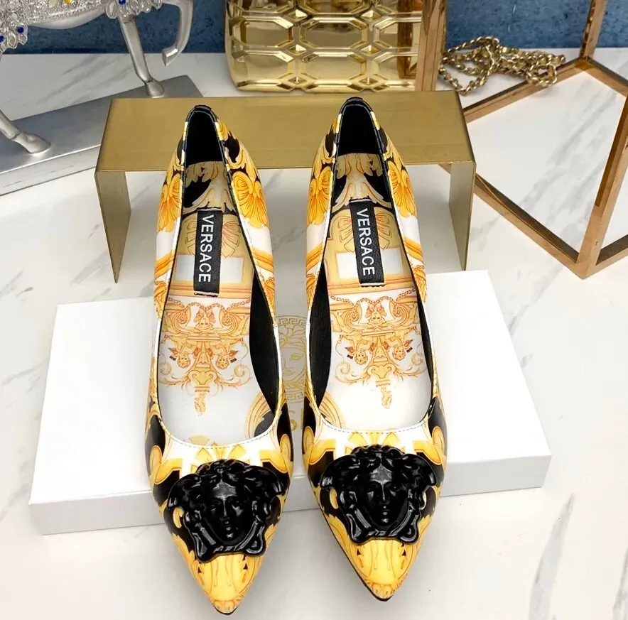 Versace Alternative Trendy High Heels in 