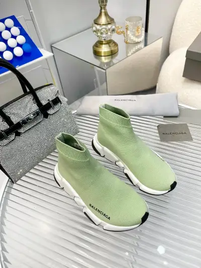 Balenciaga Alternative Children's High-Top Trainers in თეთრი