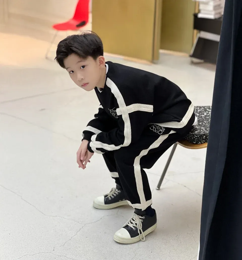 Loewe Alternative Tape Patchwork Sweatsuit in 