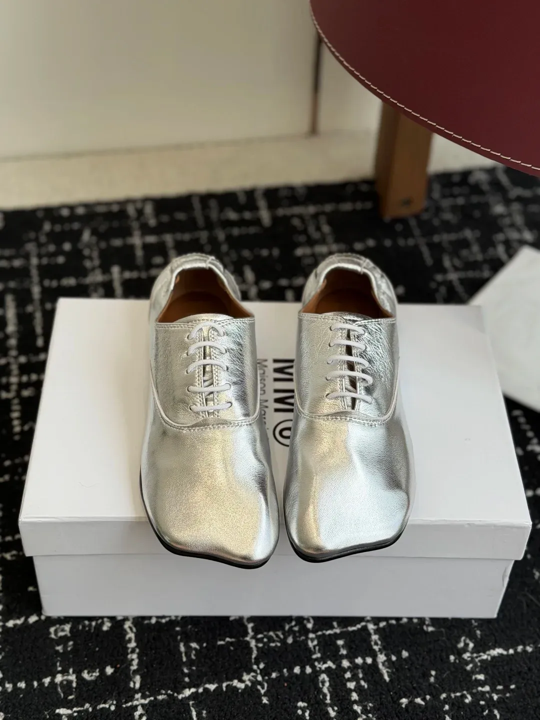Maison Margiela Alternative Apple Toe Loafer in 