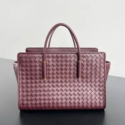 Bottega Veneta Alternative Barbare Tote in Brown