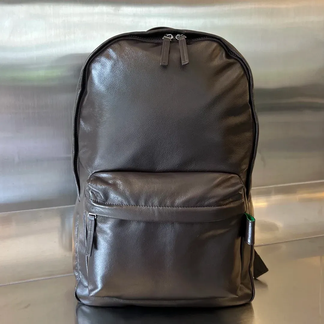 Bottega Veneta Alternative Crinkled Leather Backpack in 