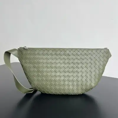 Bottega Veneta Alternative Day Crossbody Bag in Grey