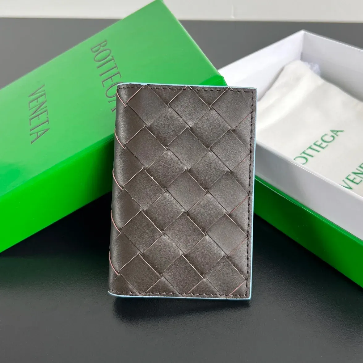 Bottega Veneta Alternative Woven Card Holder in 